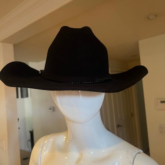 $250 MODERN MONARCHIE TEXAN FELTED WOOL COWBOY HAT main image 4